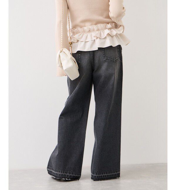 VIS「バギーワイドデニムパンツ」|デニム|