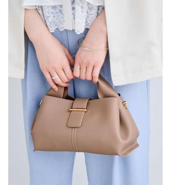 VIS「【軽量】フロント金具エアリーソフトミニショルダーバッグ」|ショルダー・メッセンジャー|