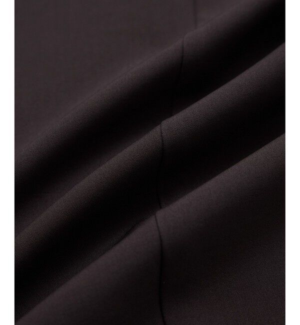 VIS「ベルトディティールタックワイドパンツ/イージーケア・接触冷感」|チノ|