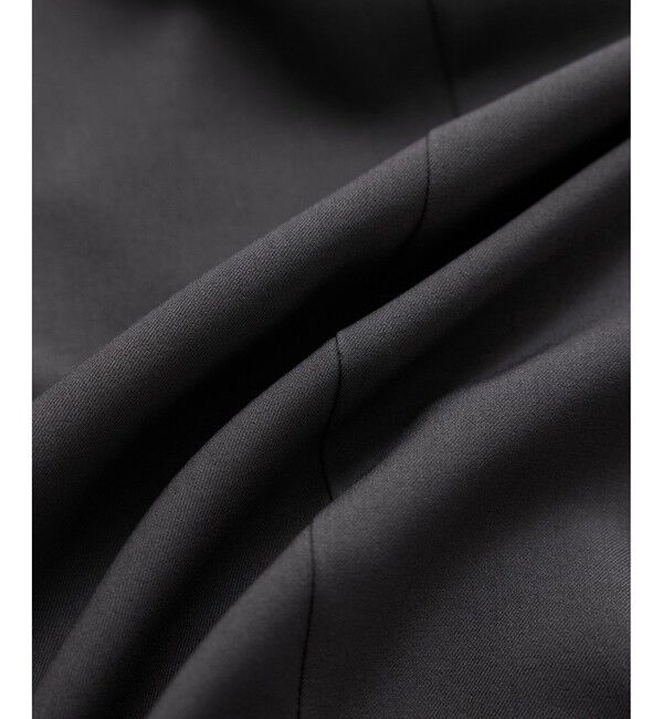 VIS「ベルトディティールタックワイドパンツ/イージーケア・接触冷感」|チノ|