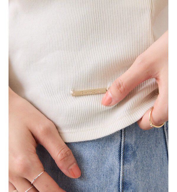 VIS「テレコハーフスリーブドレーププルオーバー」|Tシャツ・カットソー|