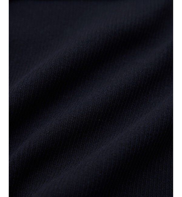 VIS「サイドギャザーオフショル5分袖ニット/イージーケア」|ニット・セーター|