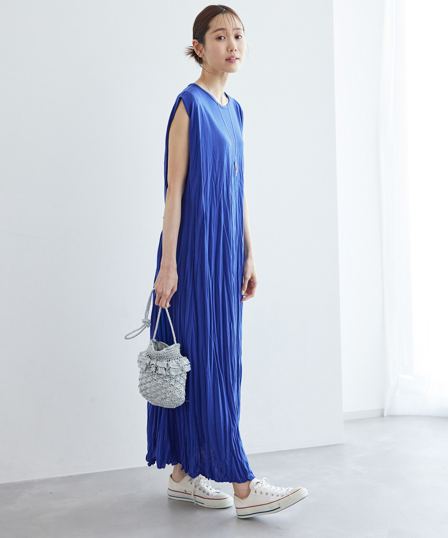 Rope&rsquo;Picnic「カットプリーツワンピース」|ワンピース|