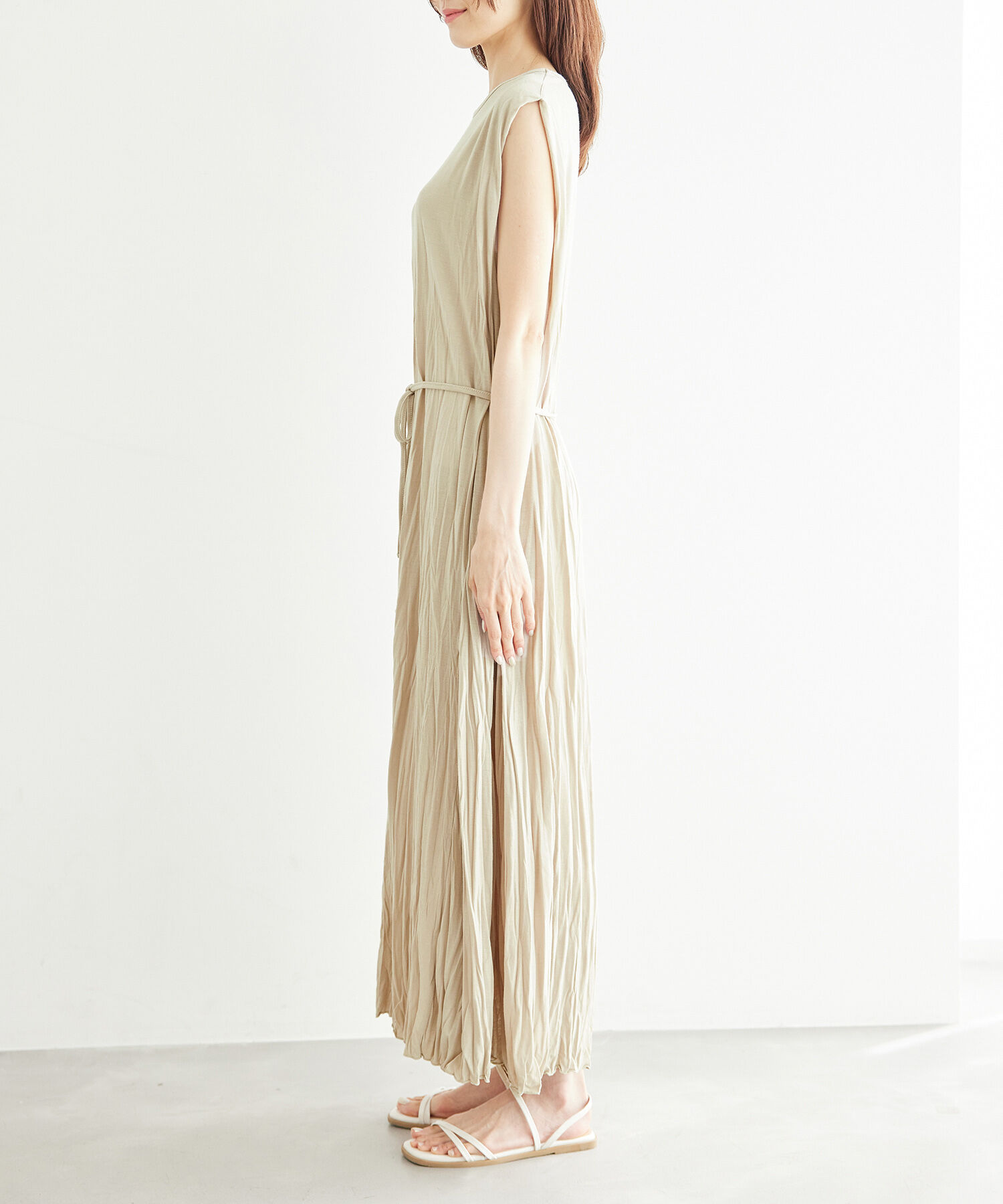 Rope&rsquo;Picnic「カットプリーツワンピース」|ワンピース|
