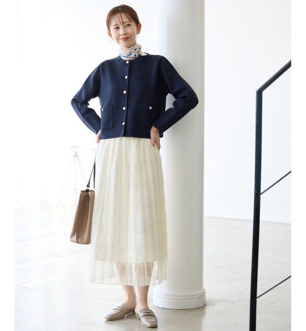 Rope&rsquo;Picnic「レースプリーツロングスカート」|スカート|