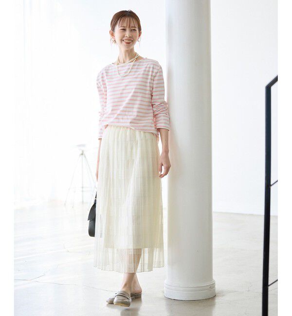 Rope&rsquo;Picnic「レースプリーツロングスカート」|スカート|