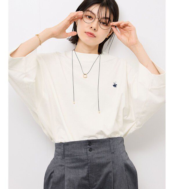 Rope&rsquo;Picnic「【BEVERLY HILLS POLO CLUB/ビバリーヒルズポロクラブ】ワイドスリーブTシャツ」|Tシャツ・カットソー|