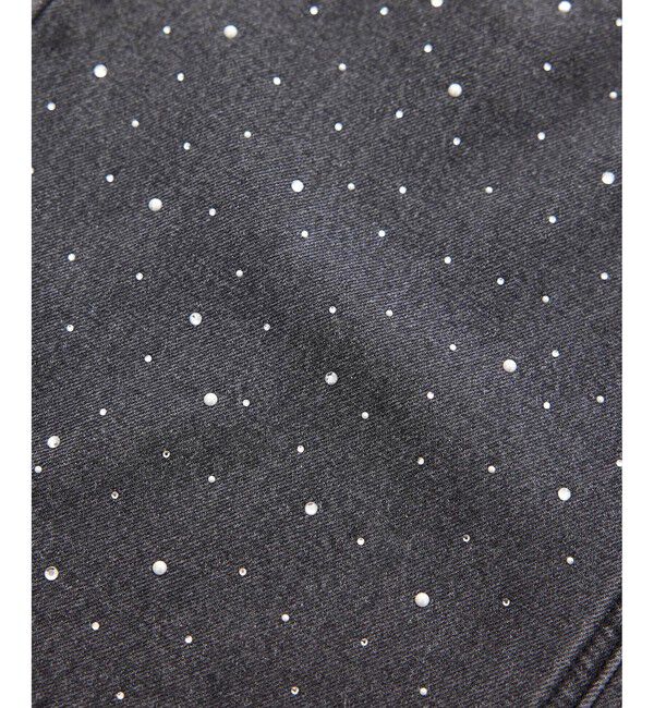 Rope&rsquo;Picnic「パールキラキラビジューデニム」|デニム|