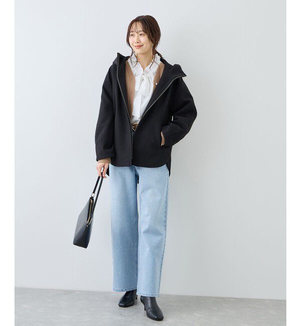 Rope&rsquo;Picnic「パールキラキラビジューデニム」|デニム|