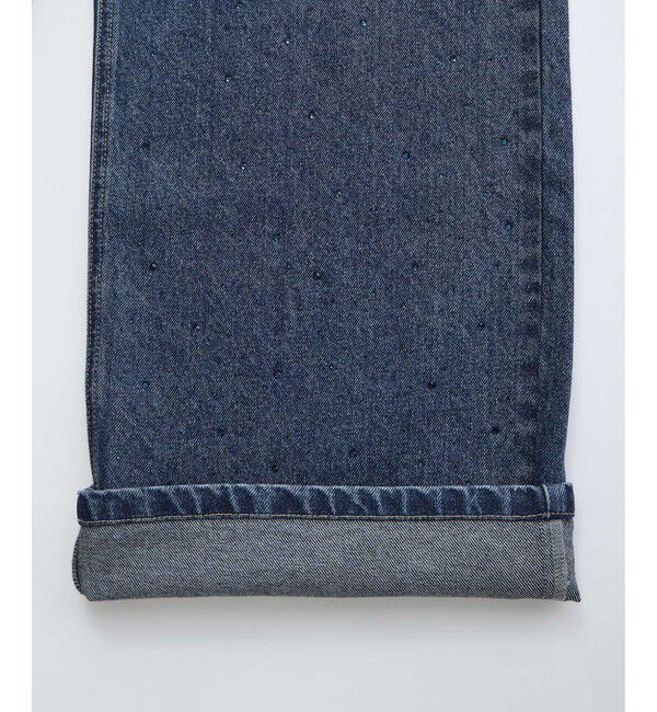 Rope&rsquo;Picnic「パールキラキラビジューデニム」|デニム|