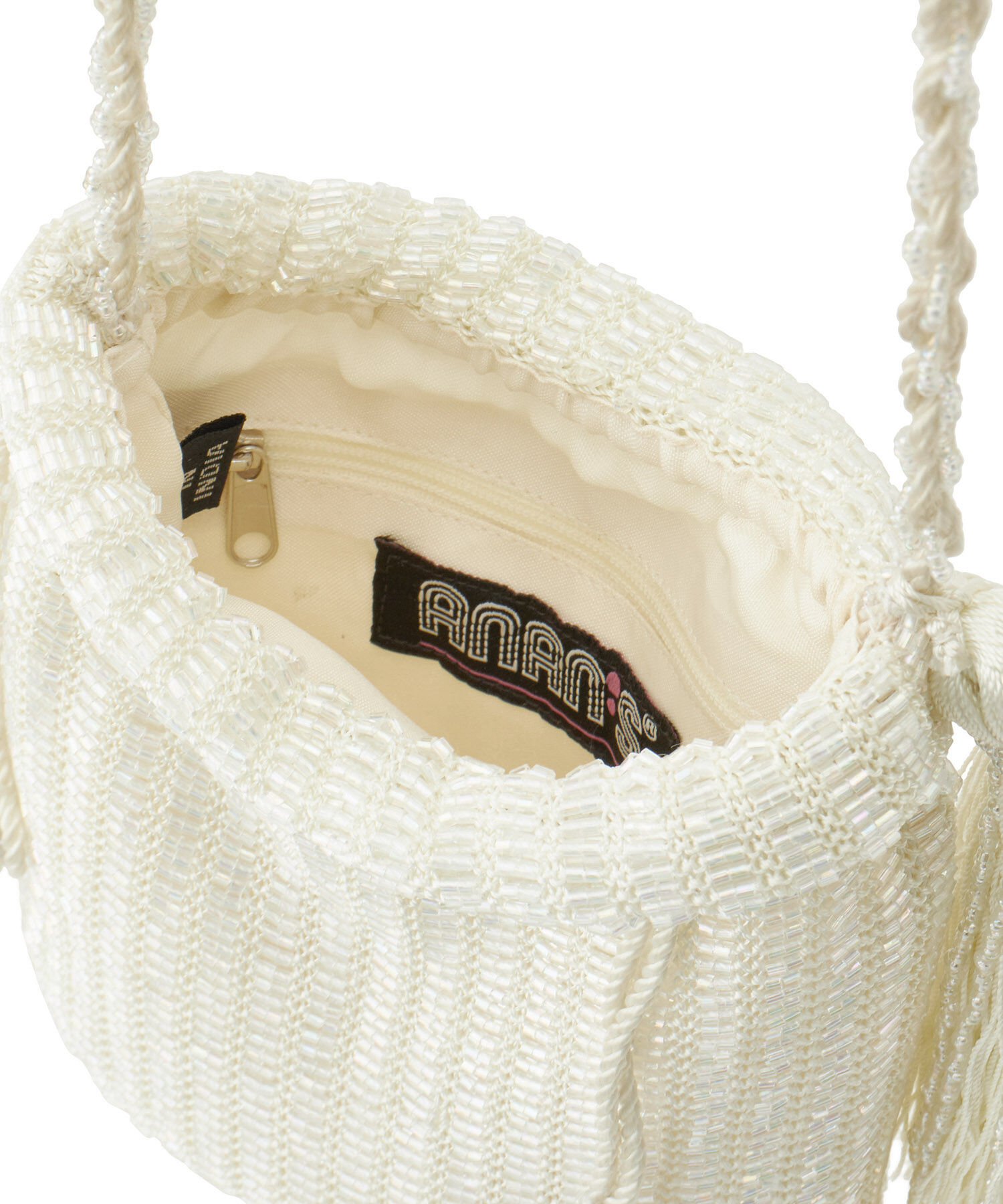 ADAM ET ROPE'「【ANAN'S(アナンズ)】CROCHET CUTDANA POUCH」|ショルダー・メッセンジャー|