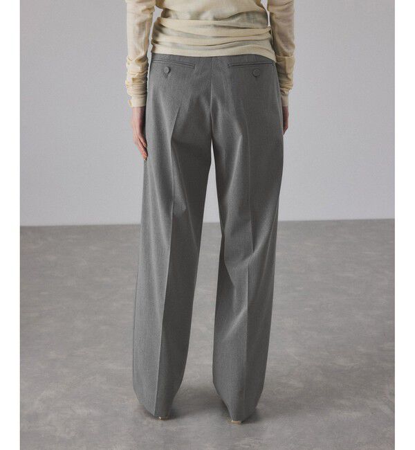 ADAM ET ROPE'「TWセミワイドスラックス」|スラックス|