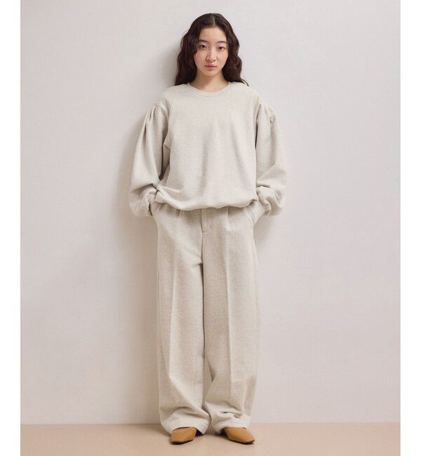 ADAM ET ROPE'「【WEB限定】スウェットワイドスラックス」|スラックス|キナリ系(17)