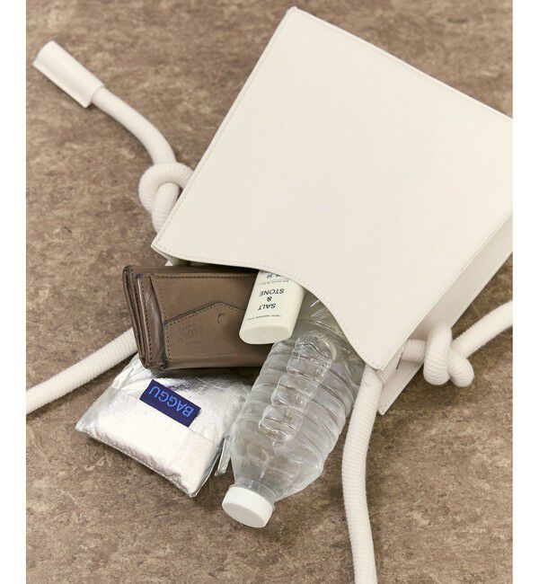 ADAM ET ROPE'「ノットデザインショルダーバッグ」|ショルダー・メッセンジャー|