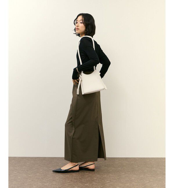 ADAM ET ROPE'「ノットデザインショルダーバッグ」|ショルダー・メッセンジャー|