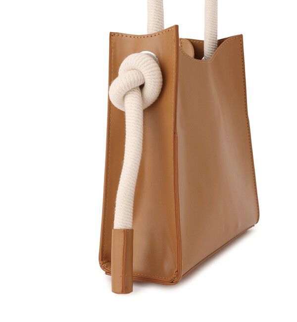 ADAM ET ROPE'「ノットデザインショルダーバッグ」|ショルダー・メッセンジャー|