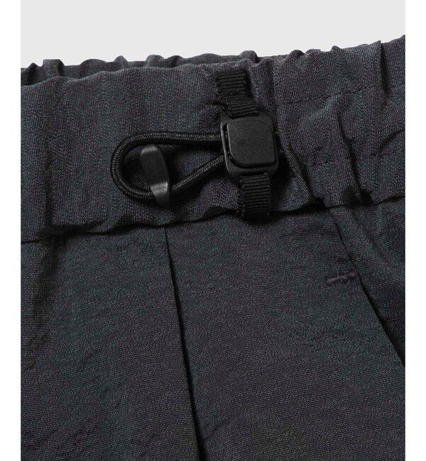 ADAM ET ROPE'「ナイロンストレッチ　ボリュームイージーワイドパンツ」|チノ|