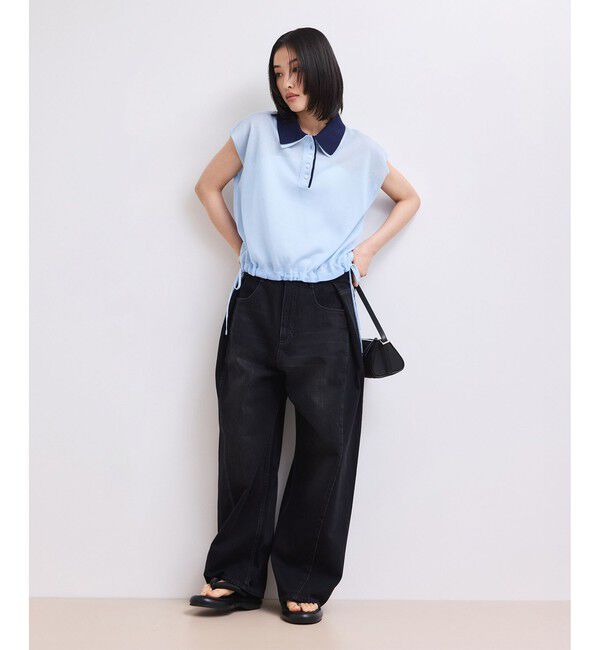 ADAM ET ROPE'「トライアングルミニショルダーバッグ/撥水」|ショルダー・メッセンジャー|