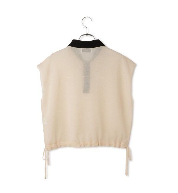 ADAM ET ROPE'「【WEB限定】ダブルカラーポロニットプルオーバー」|ポロシャツ|