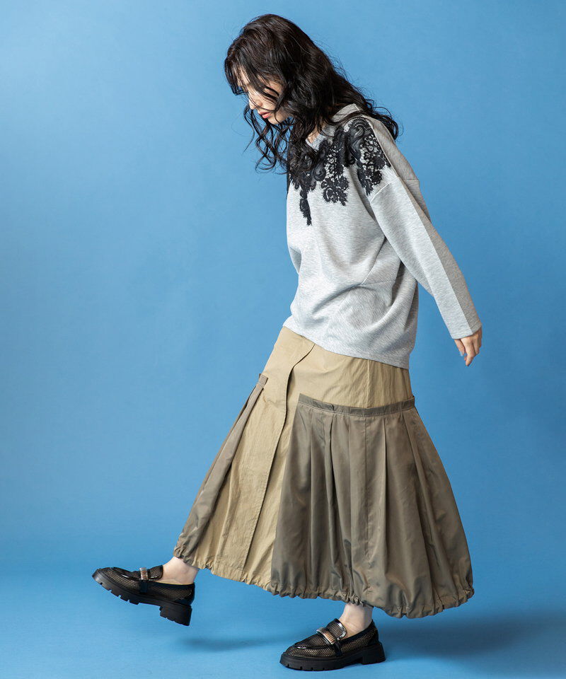 「タックバルーンスカート」|スカート|