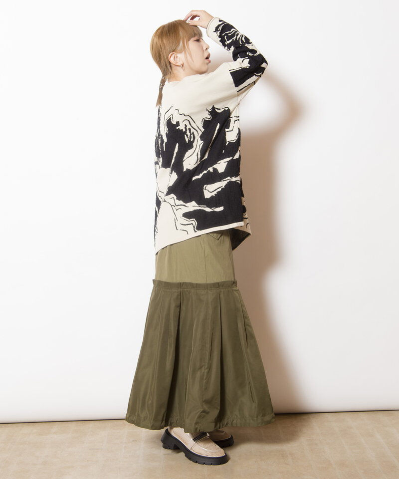  「タックバルーンスカート」|スカート|