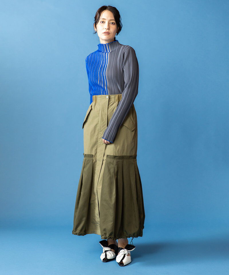  「タックバルーンスカート」|スカート|