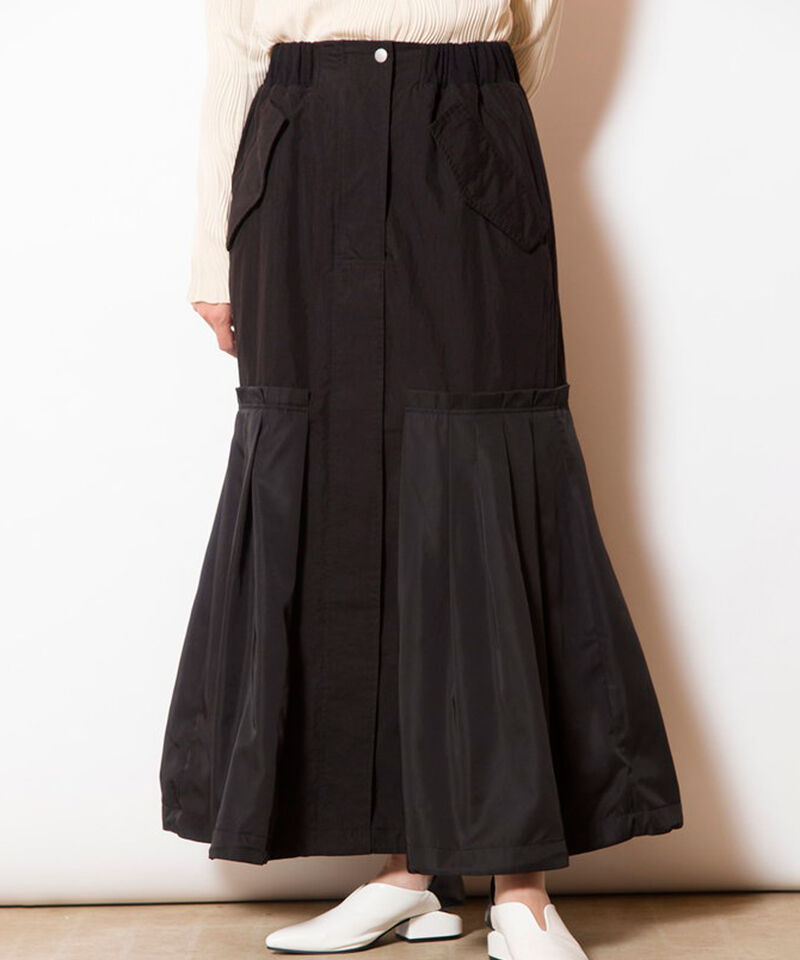  「タックバルーンスカート」|スカート|BLACK