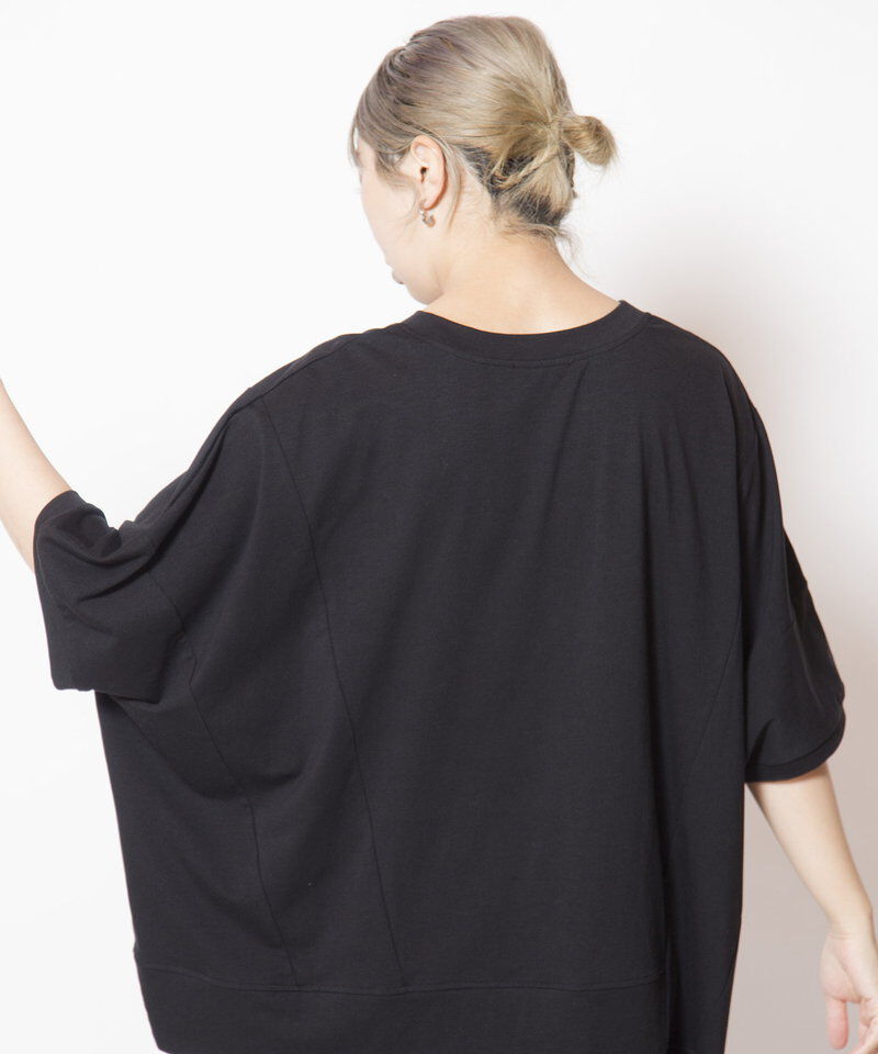  「アシンメトリーグラフィックTシャツ」|Tシャツ・カットソー|