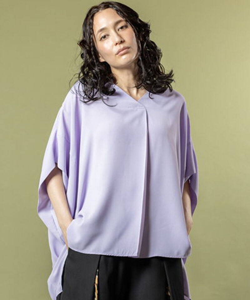  「タックブラウス」|シャツ・ブラウス|PURPLE