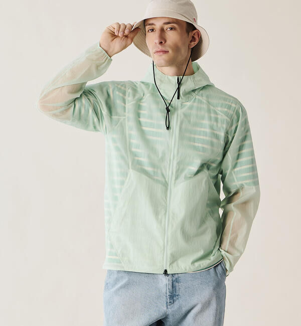  「Goldwin |〈別注〉シアーナイロン パッカブルウィンドジャケット MEN」|テーラードジャケット|