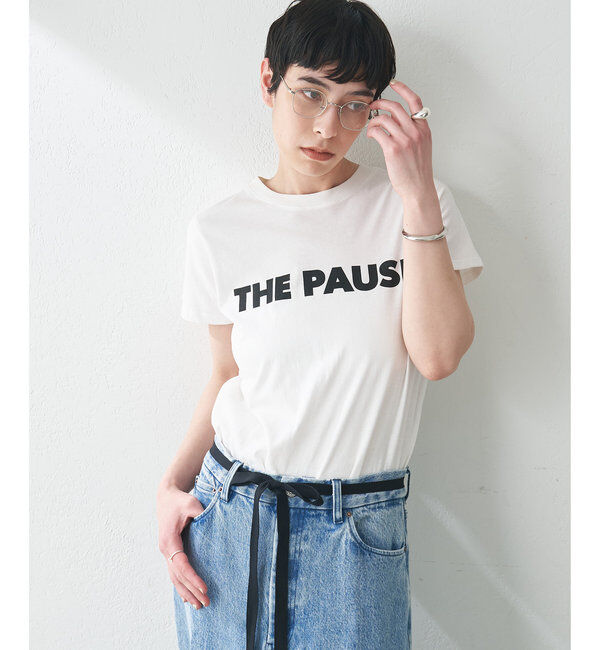 THE PAUSE「＜WEB限定カラーあり＞【THE PAUSE】THE PAUSE Tシャツ」|Tシャツ・カットソー|