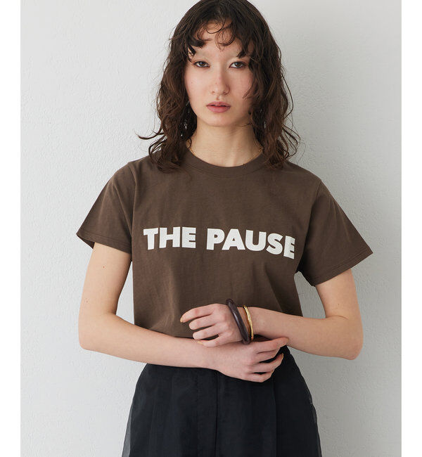 THE PAUSE「＜WEB限定カラーあり＞【THE PAUSE】THE PAUSE Tシャツ」|Tシャツ・カットソー|