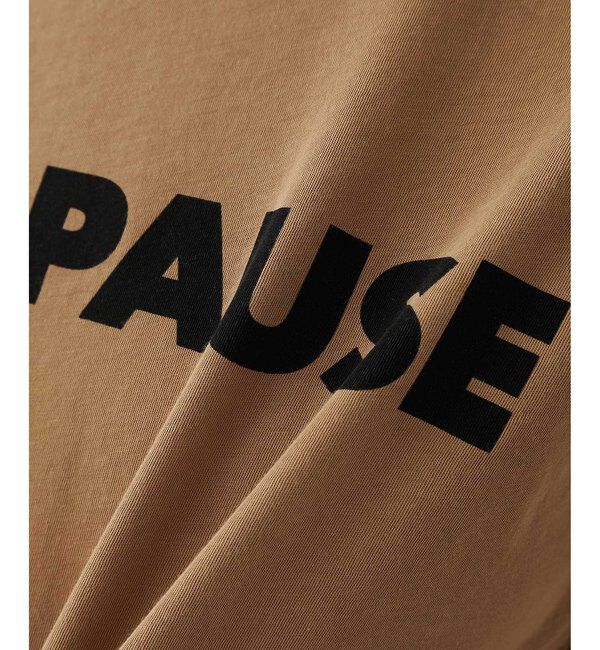 THE PAUSE「＜WEB限定カラーあり＞【THE PAUSE】THE PAUSE Tシャツ」|Tシャツ・カットソー|