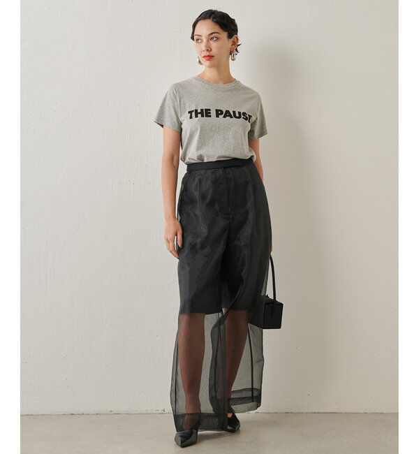 THE PAUSE「＜WEB限定カラーあり＞【THE PAUSE】THE PAUSE Tシャツ」|Tシャツ・カットソー|