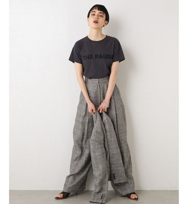 THE PAUSE「＜WEB限定カラーあり＞【THE PAUSE】THE PAUSE Tシャツ」|Tシャツ・カットソー|