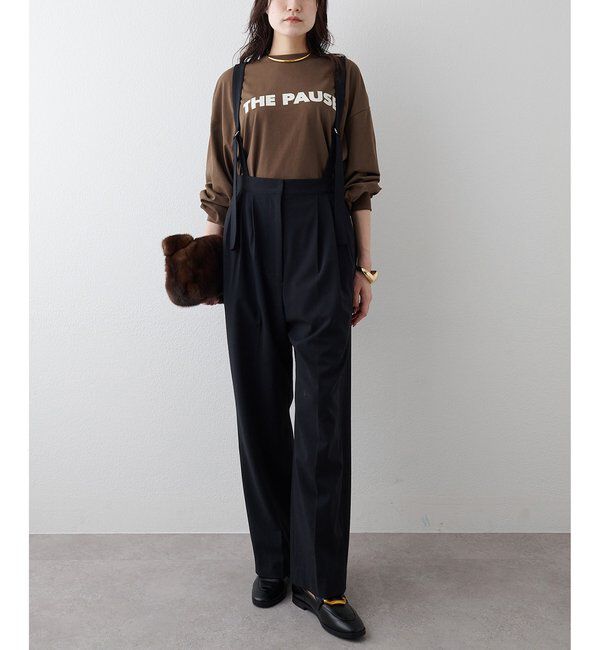 THE PAUSE「【THE PAUSE】THE PAUSEロングスリーブTシャツ」|Tシャツ・カットソー|