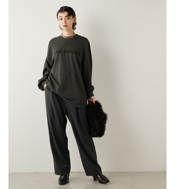 THE PAUSE「【THE PAUSE】THE PAUSEロングスリーブTシャツ」|Tシャツ・カットソー|