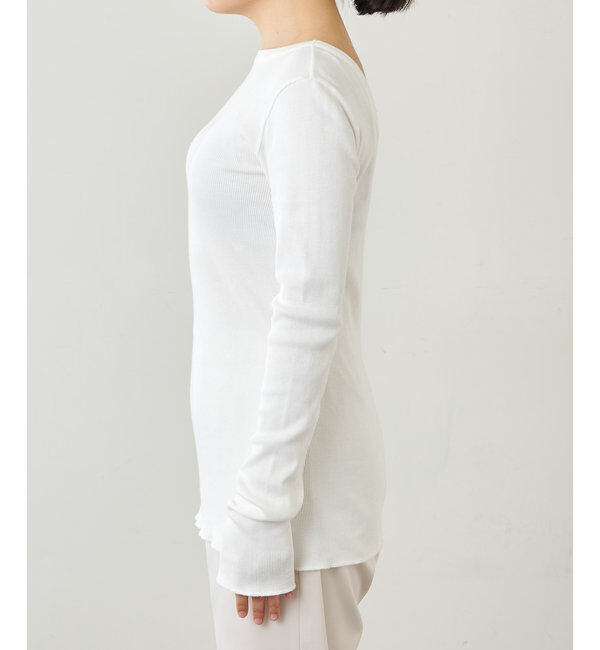  「Vバックシャンテレコカットソー」|Tシャツ・カットソー|