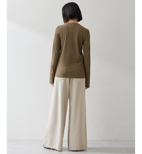  「デニムタックパンツ」|デニム|