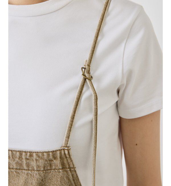  「カラーデニムオールインワン」|ワンピース|