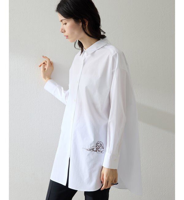  「Thomas Masonアニマル刺繍シャツ」|シャツ・ブラウス|