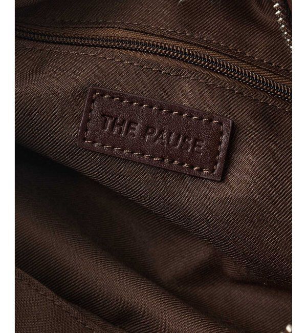 THE PAUSE「【THE PAUSE】フェイクレザーミニショルダー」|トートバッグ|