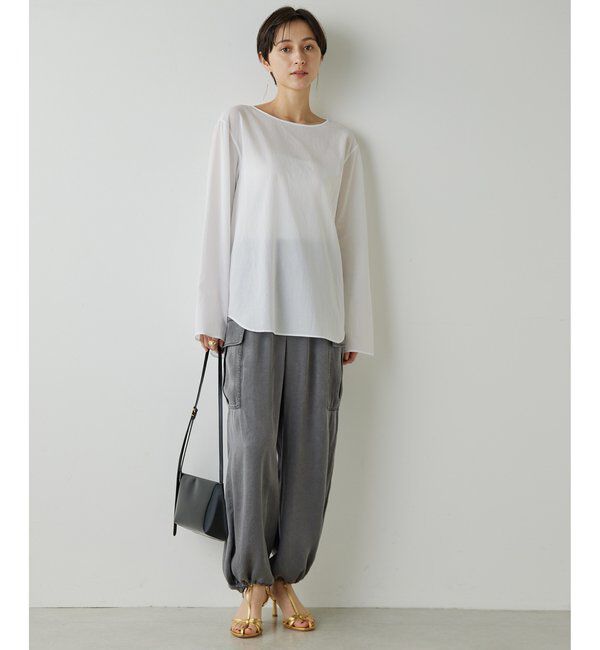 Drawing Numbers「【Drawing Numbers】ピグメントキュプラカーゴパンツ」|チノ|