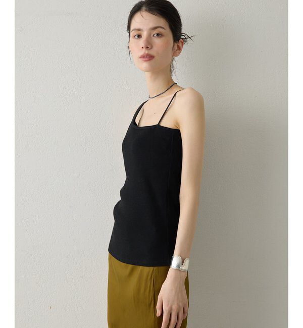 Drawing Numbers「【Drawing Numbers】パッド付きアシメタンク」|Tシャツ・カットソー|