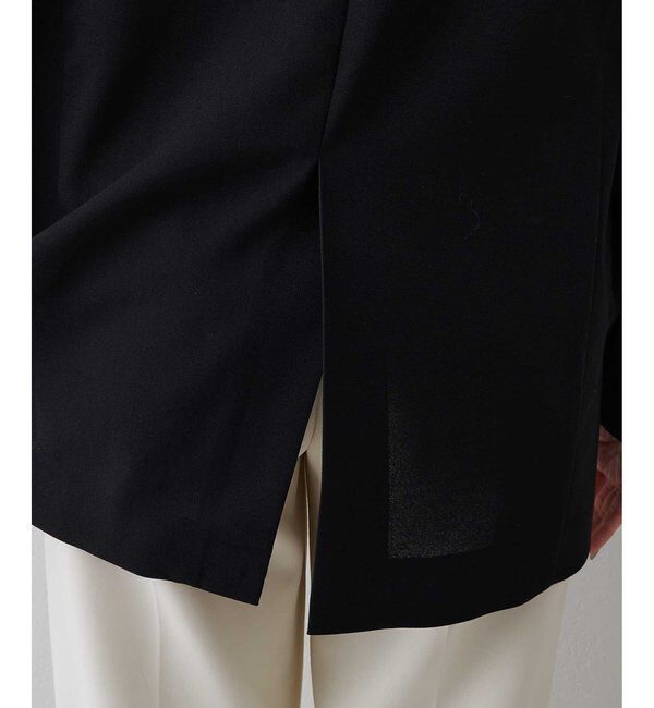  「シアーノーカラージャケット」|テーラードジャケット|