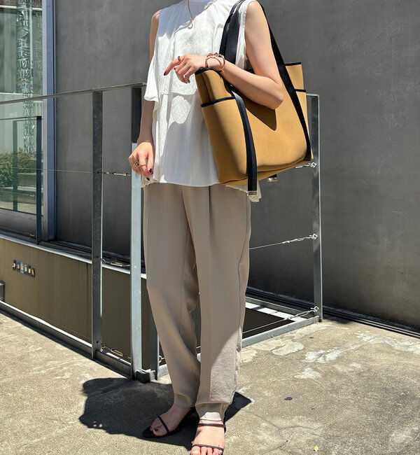  「【A4対応/軽量/ポケット３つ】ウェットダブルポケットトートバッグ」|トートバッグ|