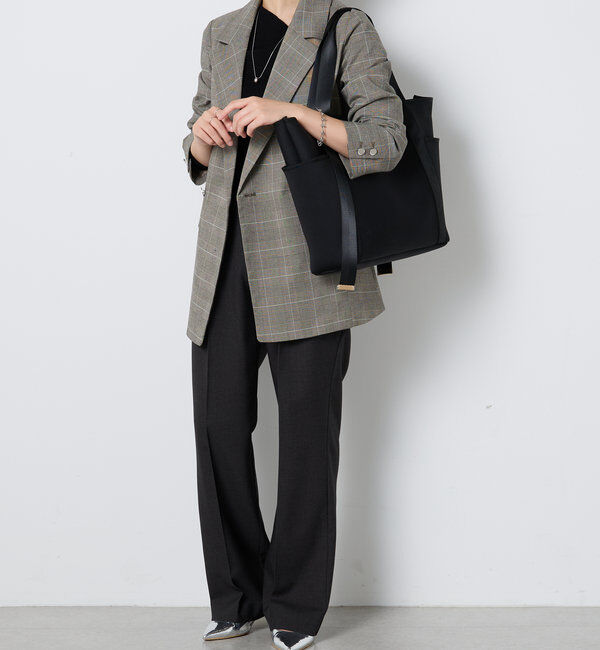  「【A4対応/軽量/ポケット３つ】ウェットダブルポケットトートバッグ」|トートバッグ|