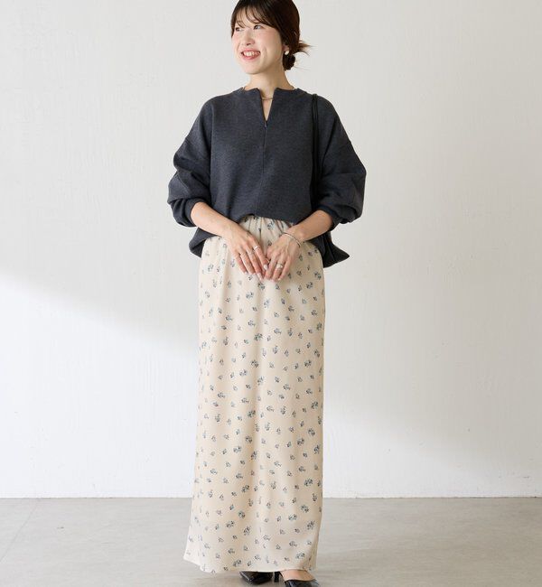  「《総売上数1.6万枚突破！》ジップスウェットライクニット」|ニット・セーター|