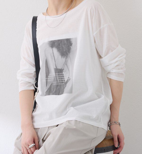  「シアードルマンフォトロンT」|Tシャツ・カットソー|オフホワイト