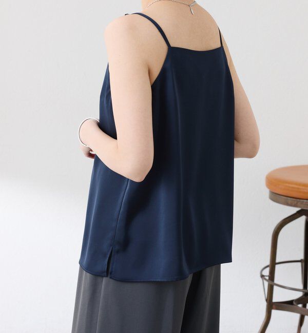  「2WAY サテンキャミソール」|シャツ・ブラウス|